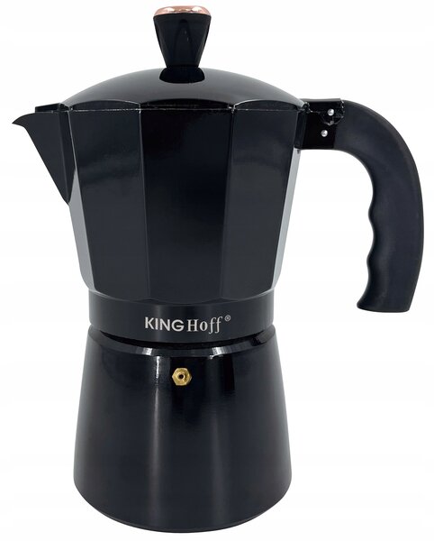 Kávovar KINGHoff KH-1883 6 šálků na indukci Espresso 300 ml