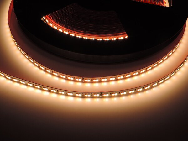 PROFI LED pásek Amber + 4000K (CRI95) 14W CCT, 10mm, 192LED/m, 24VDC