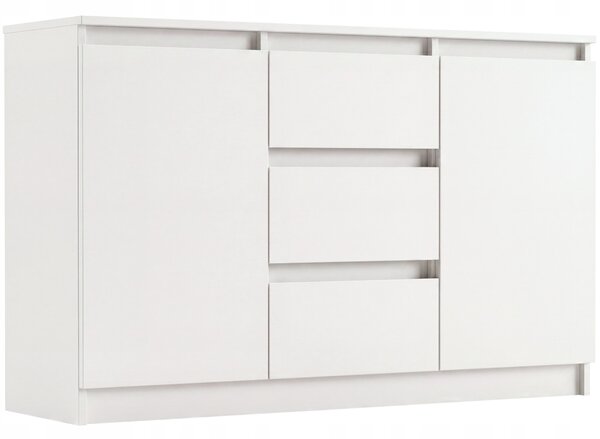 Framire Komoda bílá 120 x 76 x 33 cm R-120-S3