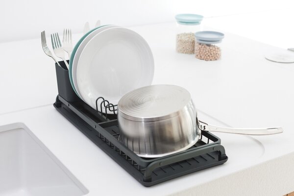 Brabantia odkapávač na nádobí - střední, tmavě šedá