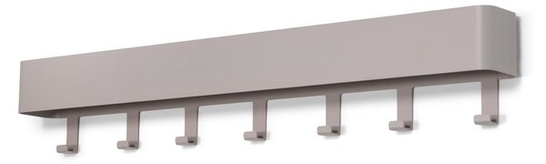 Šedo-béžový kovový nástěnný věšák s poličkou Dax Play – Spinder Design