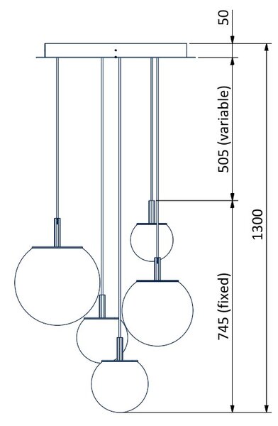 Brokis Designové závěsné svítidlo Sfera PC1168, Ø15cm Povrch Montury: kov - černý matný komaxit (CCS846), Barva el. vedení: textilní kabel - černý (CECL519), Baldachýn: kov - černý matný komaxit (CCSC619)