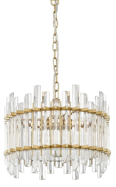 Zuma Line Luxusní křišťálový lustr Alexandria Ø40 cm