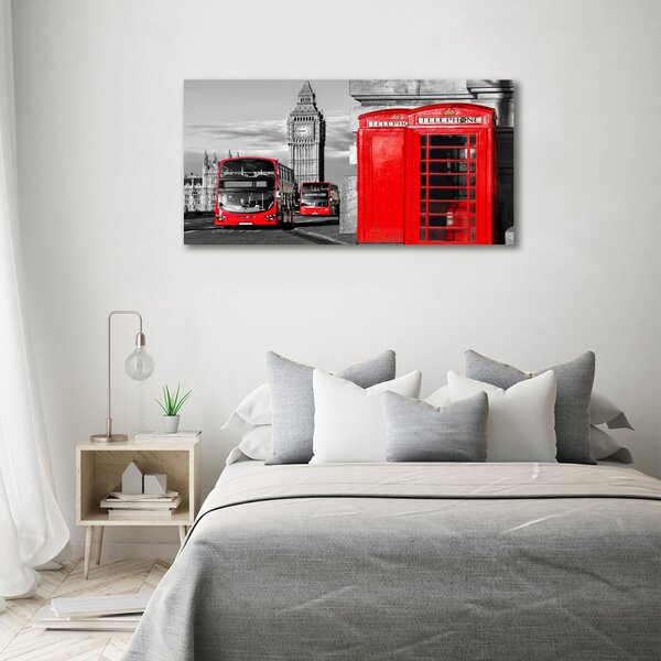 Foto obraz canvas Červené autobusy oc-86269238