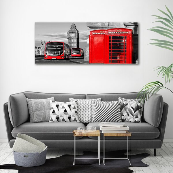 Foto obraz canvas Červené autobusy oc-86269238