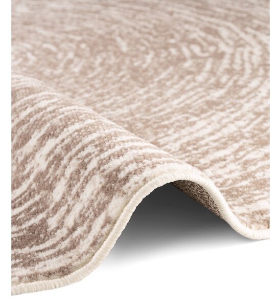 Béžovo-krémový kulatý koberec ø 120 cm Gloria Cavallo – Hanse Home