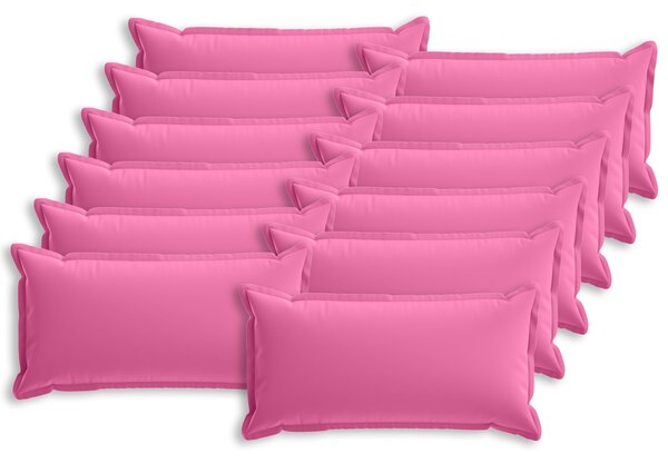 Povlak na polštář 12 ks HOUTEN Růžová 40 x 80 cm Polyester