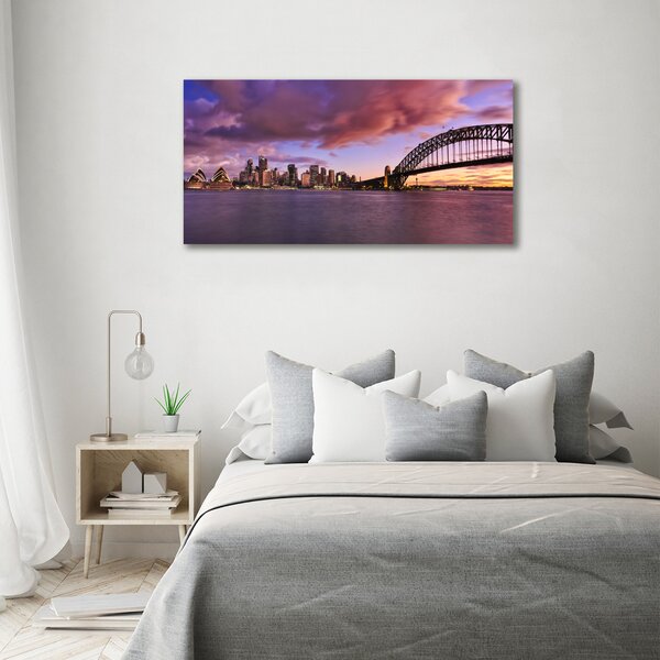 Fotoobraz na skle Most Sidney osh-86410877