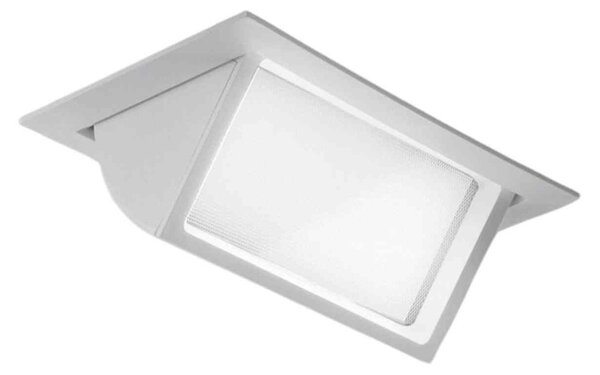 FAN INC-LYBRA-38 Zápustné svítidlo LED Lybra, hliník/polykarbonát, bílé, COB 38 W, 4400 lm, CCT, 15 x 24 x 11 cm - FANEUROPE