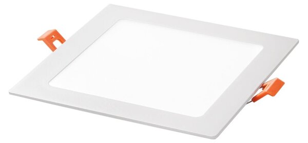 FAN INC-FLAP-12CCT Zápustné svítidlo LED Flap, bílá, hliník, 12 W, 1260 lm, CCT, 1,85 x 16,6 x 16,6 cm - FANEUROPE