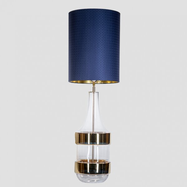 4concepts Designová stolní lampa BIARITZ Barva: Bílo-zlatá
