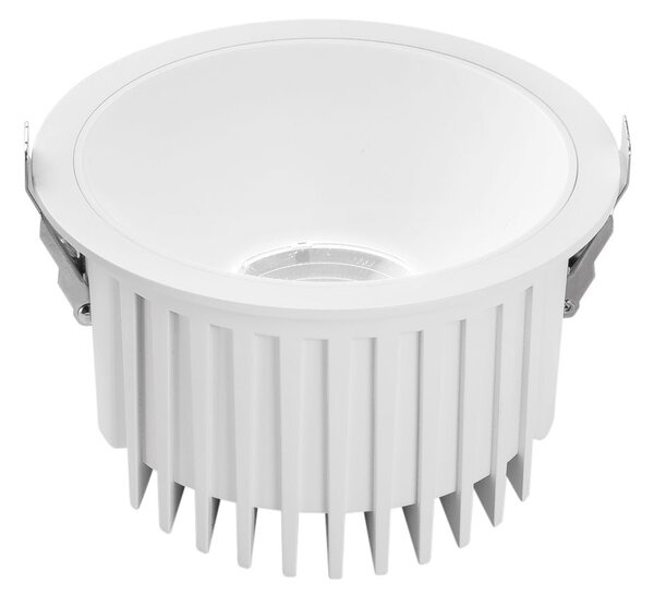 FAN INC-QUANTUM-R30-BCO Zápustné venkovní svítidlo LED Quantum, hliník, bílé, 30 W, 3300 lm, CCT, 16 x 16 x 9,6 cm, IP44 - FANEUROPE
