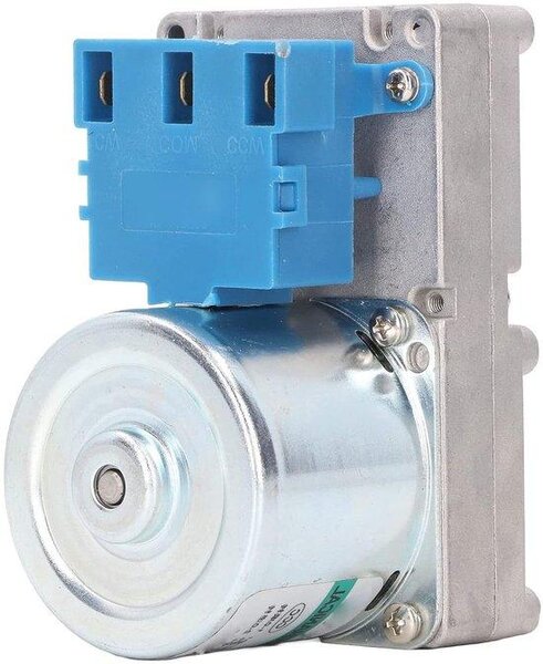 Výkonný 20W motor pro peletové kamna s otáčkami 2 RPM, určený pro dávkovací systémy biomasy a chladicí zařízení, ideální pro efektivní dávkování