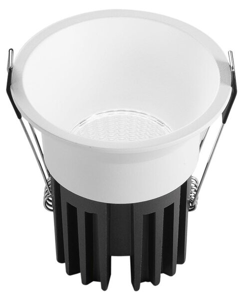 FAN INC-QUARK-R18-BCO Zápustné svítidlo LED Quark, hliník, bílé, COB, 18 W, 2000 lm, CCT, 10 x 10 x 9,5 cm - FANEUROPE