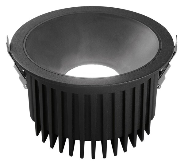 FAN INC-QUANTUM-R40-NER Zápustné venkovní svítidlo LED Quantum, hliník, černé, 40 W, 4300 lm, CCT, 18,5 x 18,5 x 10,9 cm, IP44 - FANEUROPE