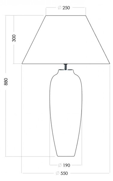 4concepts Designová stolní lampa ALHAMBRA