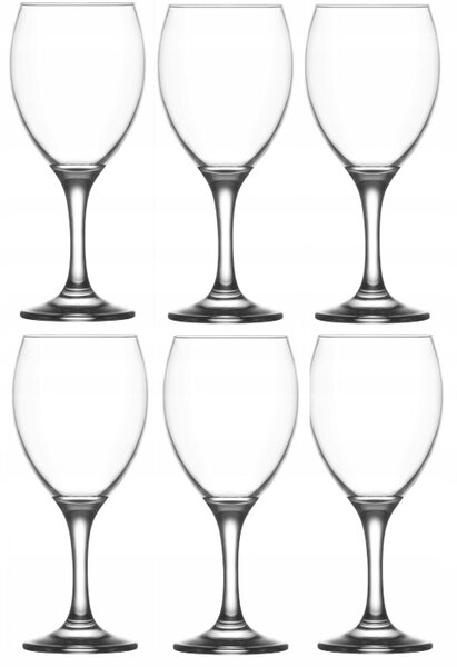 Skleničky na vodu LAV Empire, bezbarvé, 455 ml, 6 ks