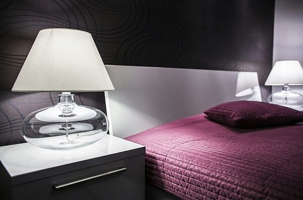 4concepts Designová stolní lampa STOCKHOLM Barva: Šedá