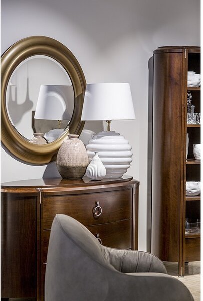 4concepts Designová stolní lampa SAINT TROPEZ WHITE Barva: Bílá