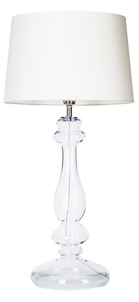 4concepts Luxusní stolní lampa VERSAILLES Barva: Černo-stříbrná