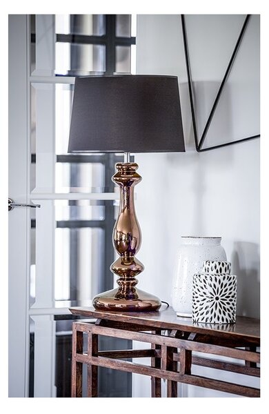 4concepts Luxusní stolní lampa VERSAILLES COPPER Barva: Bílá