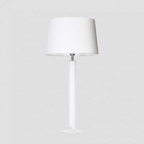 4concepts Designová stolní lampa FJORD WHITE Barva: Černo-bílá