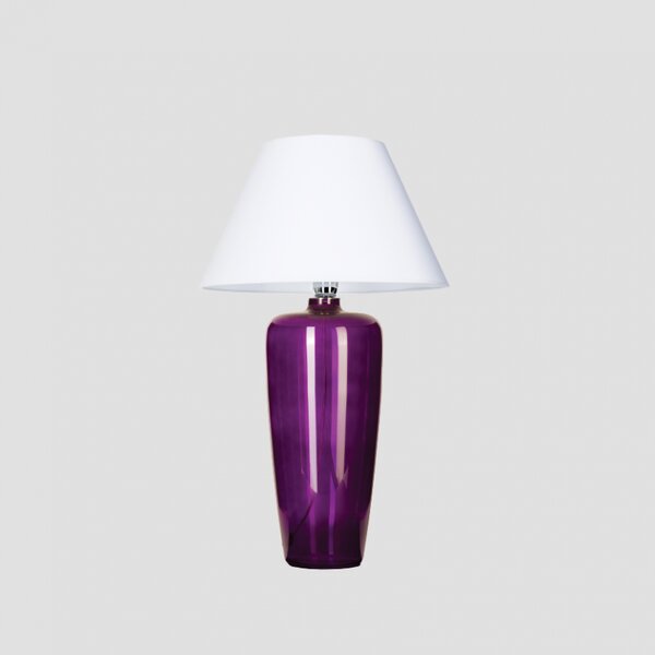 4concepts Designová stolní lampa BILBAO VIOLET Barva: Černá