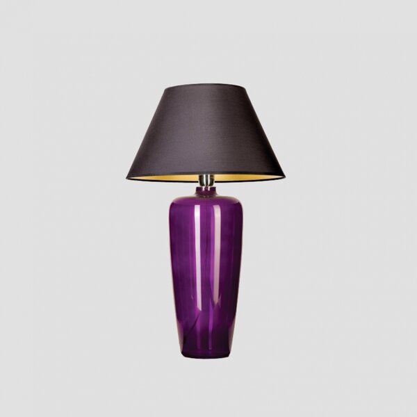4concepts Designová stolní lampa BILBAO VIOLET Barva: Černá