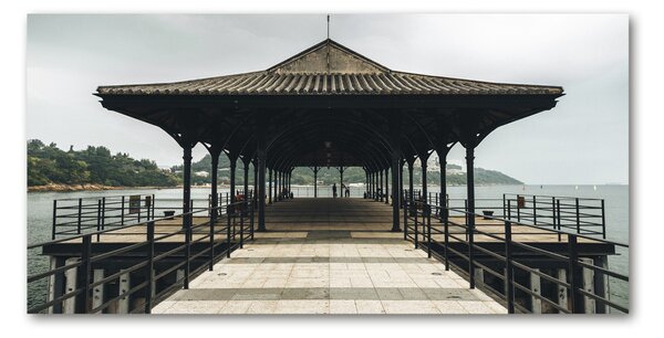 Foto obraz fotografie na skle Molo Hongkong osh-86683294