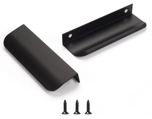 Rand Zwarte Vinger, úchytka na skříň, 10 kusů, moderní design, rozteč otvorů 6,3 palce