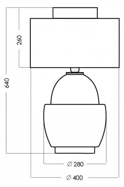 4concepts Designová stolní lampa ARIEL ANTHRACITE SILVER