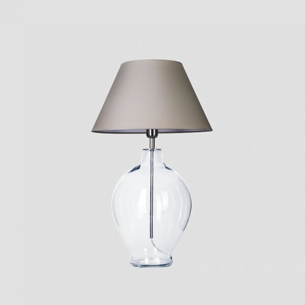 4concepts Designová stolní lampa CAPRI Barva: Šedá
