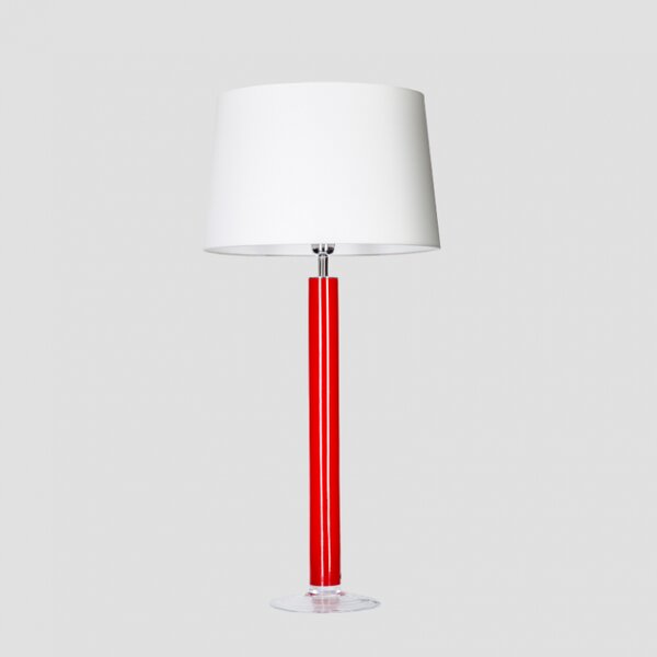4concepts Designová stolní lampa FJORD RED Barva: Černo-bílá