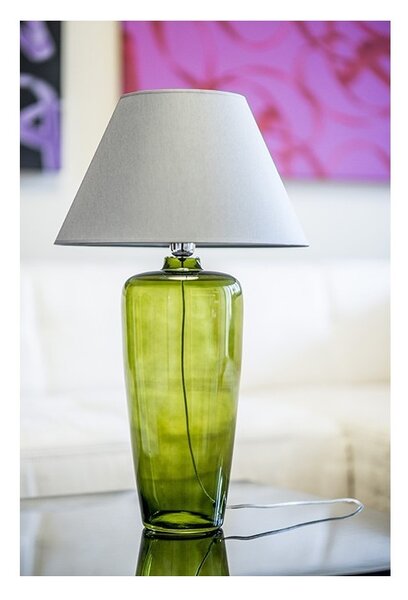 4concepts Designová stolní lampa BILBAO GREEN Barva: Bílá