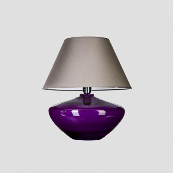 4concepts Designová stolní lampa MADRID VIOLET Barva: Šedá