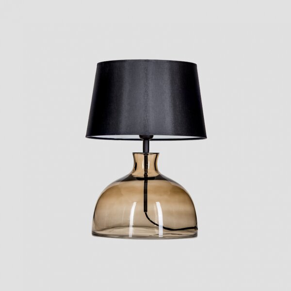 4concepts Designová stolní lampa HAGA TAUPE Barva: Bílá