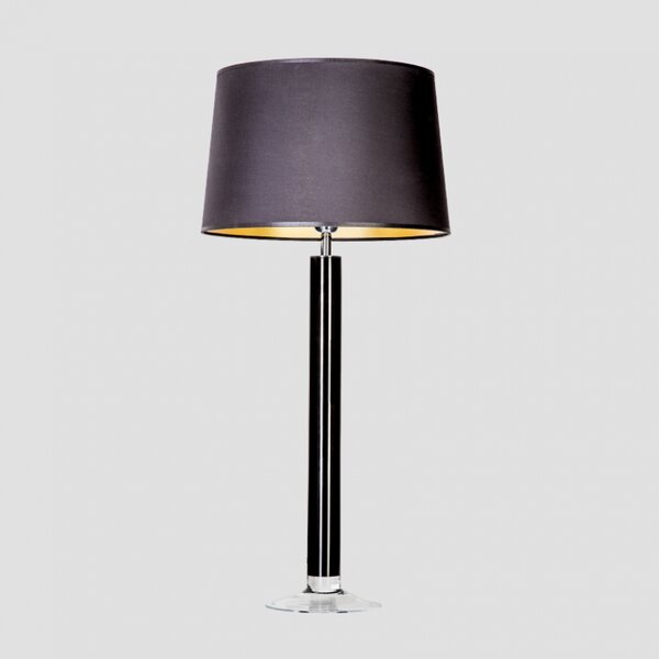 4concepts Designová stolní lampa FJORD BLACK Barva: Černo-bílá