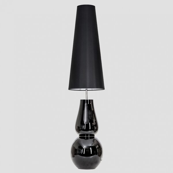 4concepts Designová stojací lampa MILANO BLACK