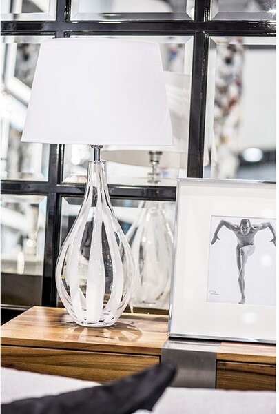 4concepts Designová stolní lampa MODENA WHITE