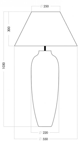 4concepts Designová stolní lampa GRANADA
