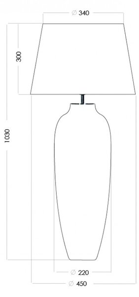 4concepts Designová stolní lampa GRANADA
