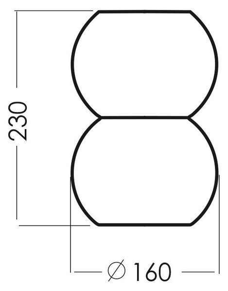 4concepts Designová stolní lampa ERBA