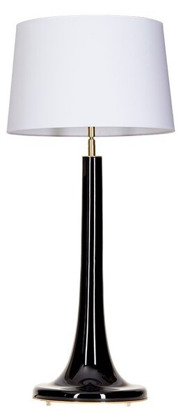 4concepts Luxusní stolní lampa LOZANNA BLACK Barva: Černá