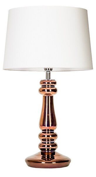 4concepts Designová stolní lampa PETIT TRIANON COPPER Barva: Bílá
