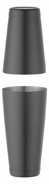 Shaker Boston Tin-on-Tin, Bar up, 0,8L, černý, ø90 mm