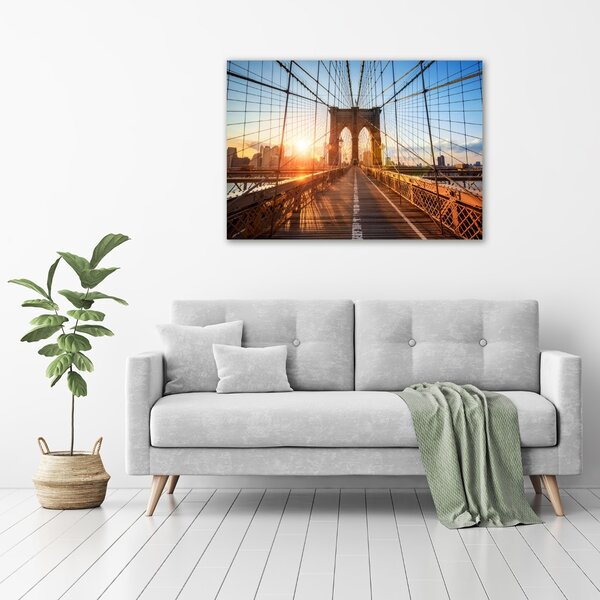 Foto obraz na plátně Brooklynský most oc-87335557