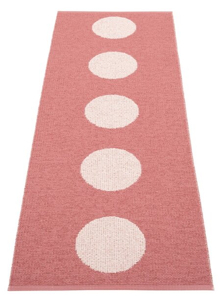 Světle červený vnitřní a venkovní běhoun 70x200 cm Vera Pop Blush – Pappelina