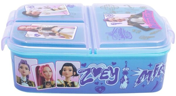 Multibox na svačinu KPop Demon Hunters - HUNTR/X se 3 přihrádkami