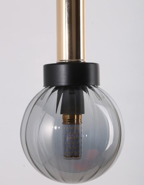 Závěsné svítidlo se skleněným stínidlem ø 15 cm Cota – Squid Lighting