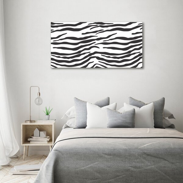 Foto obraz na plátně Zebra pozadí oc-87477290